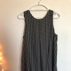 Checkered Tank Dress